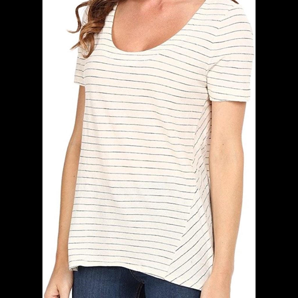 Three Dots Striped Top